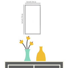 DEKORSTATION Luxury Golden Ginkgo Leaf & Deer Canvas Wall Painting | Modern Abstract Black Gold Nature Wall Art Decor For Living Room | Bedroom | Office | Drawing room