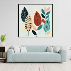 Nature’s Symphony modern art Canvas Painting  Elegant Floating Frame Wall Paintings