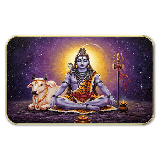 DEKORSTATION Premium Modern Art Wall Decor with Sparkle Lamination | Golden Slim Frame | Finished Surface | 11 x 14 Inch | Home, Office & Hotel Decor