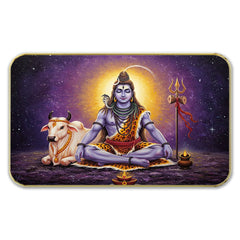 DEKORSTATION Premium Modern Art Wall Decor with Sparkle Lamination | Golden Slim Frame | Finished Surface | 11 x 14 Inch | Home, Office & Hotel Decor