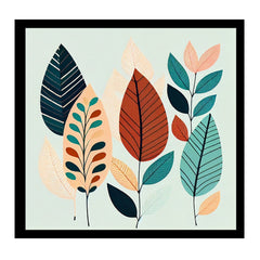 Nature’s Symphony modern art Canvas Painting  Elegant Floating Frame Wall Paintings