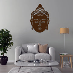 Meditation Lord buddha Wooden Decorative LED Backlit for Home and Office Décor