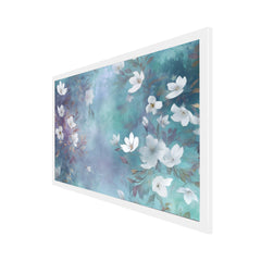 Canvas Abstract Magnolia Floral Framed Painting for Home and Office Decoration