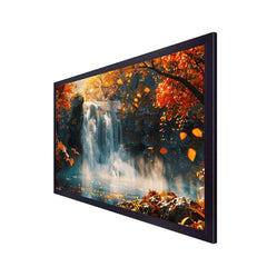 Autumn Cascade Bliss beautiful Waterfall nature Canvas wall painting  Decoration