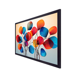Abstract Botanical Canvas Modern Multicolor Leaf canvas Wall painting