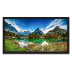 Nature Landscape Floating Frame Mountain Scenery Canvas Wall Painting