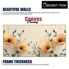 Golden Yellow Blossom Symphony Elegant Floral Artwork