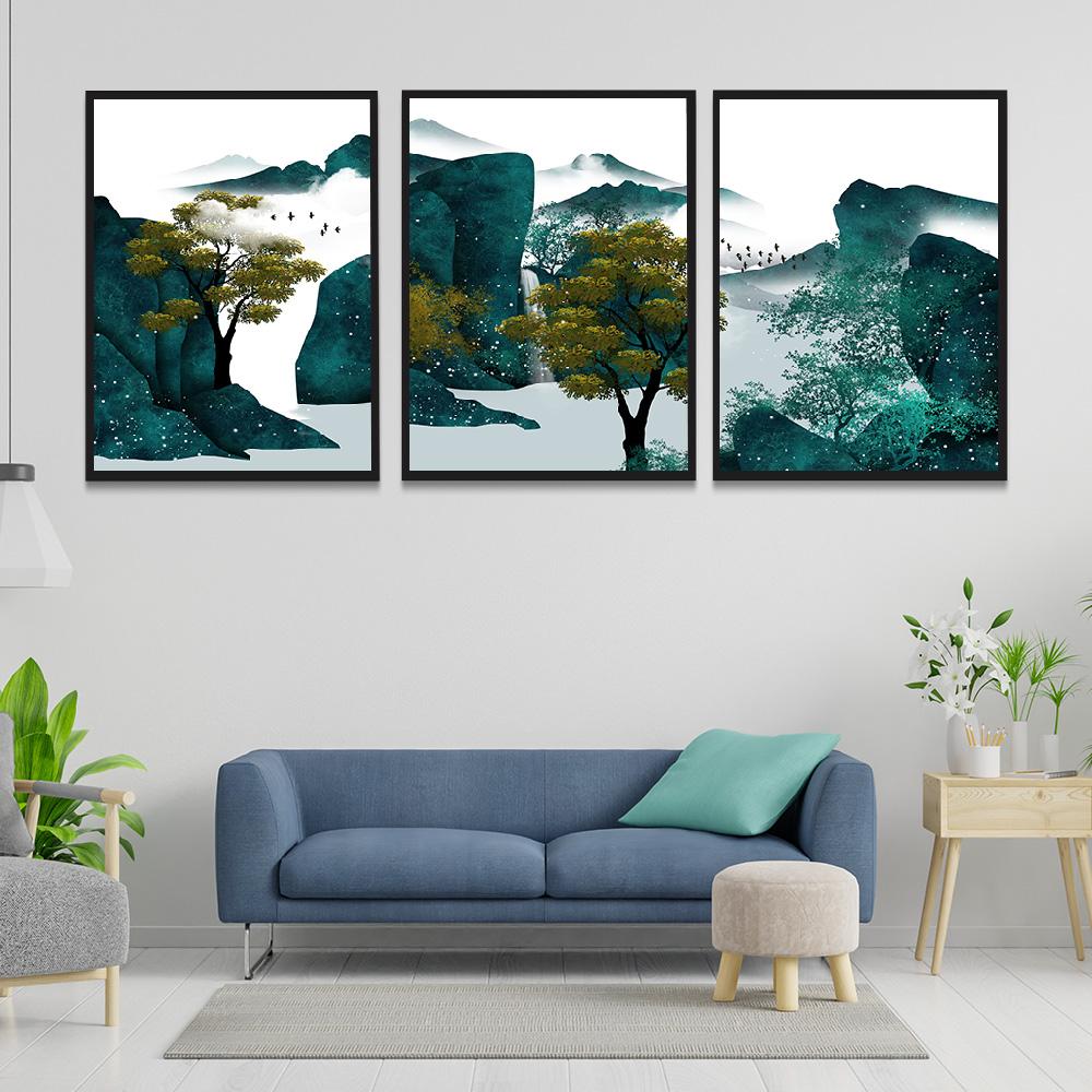 Modern Nature Art Print/Painting for Living Room,Bedroom,Home, Office Wall Décor