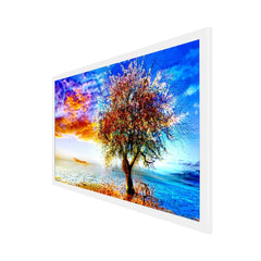 Abstract Tree Floating Framed Canvas Wall Painting