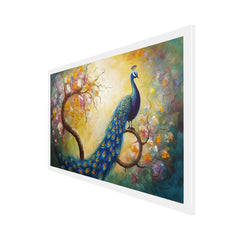 Beautiful Peacock Vastu Canvas Wall Painting