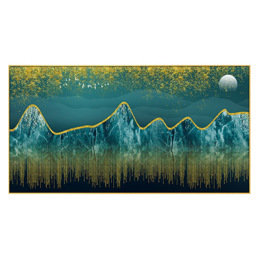 Modern Abstract Art Prints Floating Frame Wall Paintings