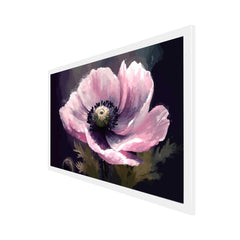 Pink Floral Painting for Home Decoration Nature Art Floating Framed Canvas Wall Painting