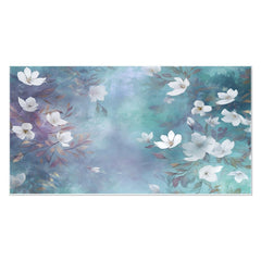 Canvas Abstract Magnolia Floral Framed Painting for Home and Office Decoration