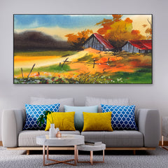 Nature Modern Landscapes Abstract Floating Frame Canvas Art Wall Decorative Painting