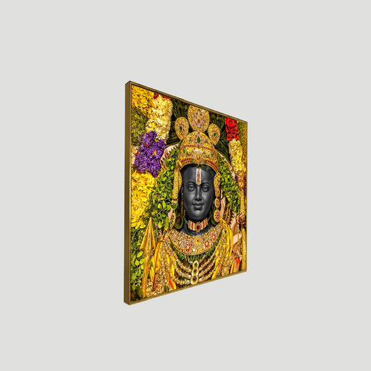 Ram Lalla of Ram Janm Bhoomi Religious Art Canvas Wall Painting