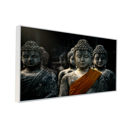 Meditating Budha Canvas Big Painting for Home Décoration