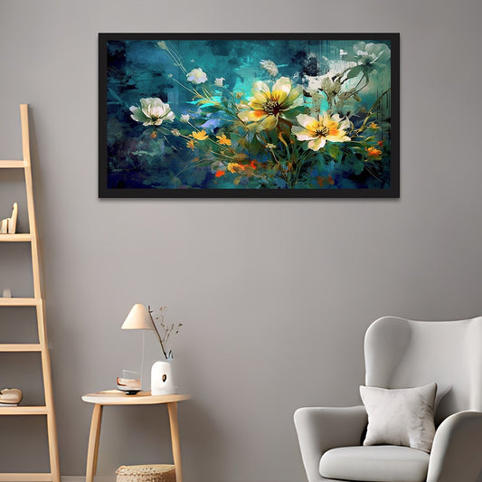 Beautiful Floral Canvas Wall Paintings for Home Decoration