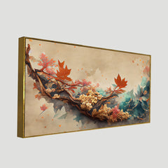 3D Art Natural Illustration Floating Frame Canvas Painting For Wall Décor