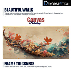 3D Art Natural Illustration Floating Frame Canvas Painting For Wall Décor