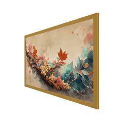 3D Art Natural Illustration Floating Frame Canvas Painting For Wall Décor