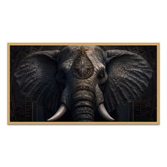 Majestic Elephant Modern Art Big Canvas Wall Painting