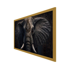 Majestic Elephant Modern Art Big Canvas Wall Painting