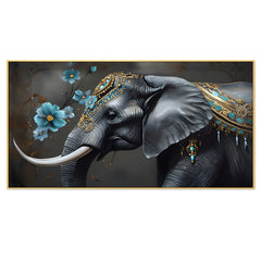 Majestic Elephant Modern Art Canvas Wall Painting