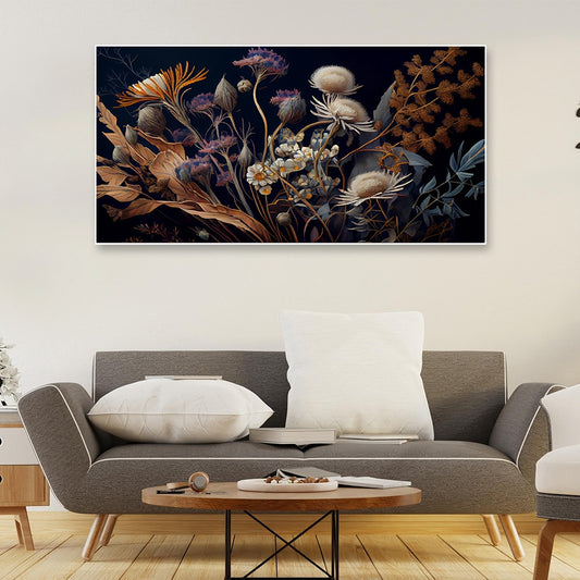 Beautiful Painting of Flowers and Plants for Home and Office Decoration