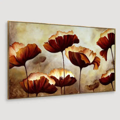 A Harmonious Blend of Nature and Art Floating Framed Canvas Wall Painting