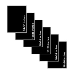 Monochrome Muse Elegant Silhouette Canvas in Flowing Black and White Canvas Painting for Wall Decoration Elegant Little Girl Moder Art Stretched Wall Paintings